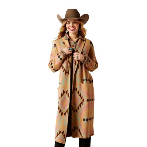 Ariat Sunset Chic Geo Jacquard Coat | Stylish Western Jacket