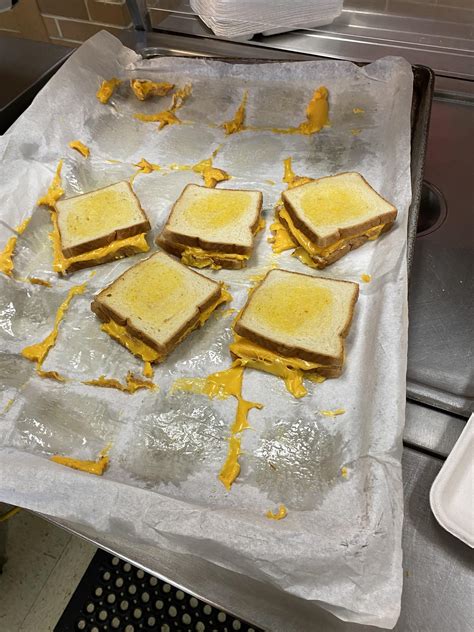 School Lunch Grilled Cheese What Did Eight School Districts In