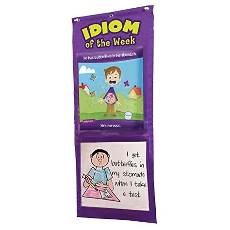 Educational Insights Idiom Of The Week Pocket Chart by Educational ...