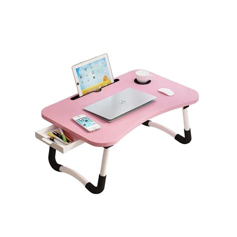 VebaCidi Lap Desk with Storage Drawer, Holders for Cup and India | Ubuy