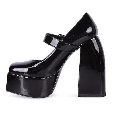 Rag & Co Pablo Women's High Platform Mary Jane Shoes