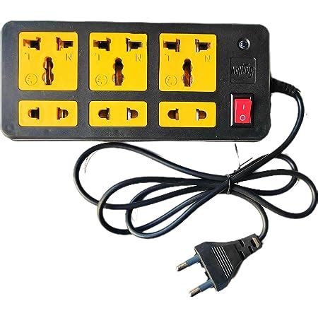 Buy Extension Board 6 Socket Small Size Mini Electronic Board with ...