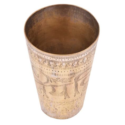 Brass Jai Hind Lassi Glass