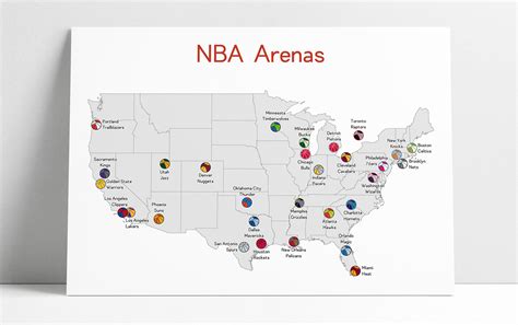 Nba Teams Map The 2020 2021 NBA Lightweight Report » Networks United