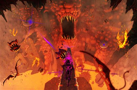 ArtStation - Terraria Wall of Flesh