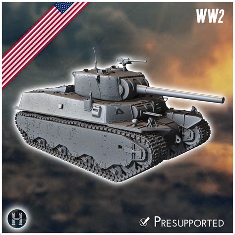 American Ww2 Tank
