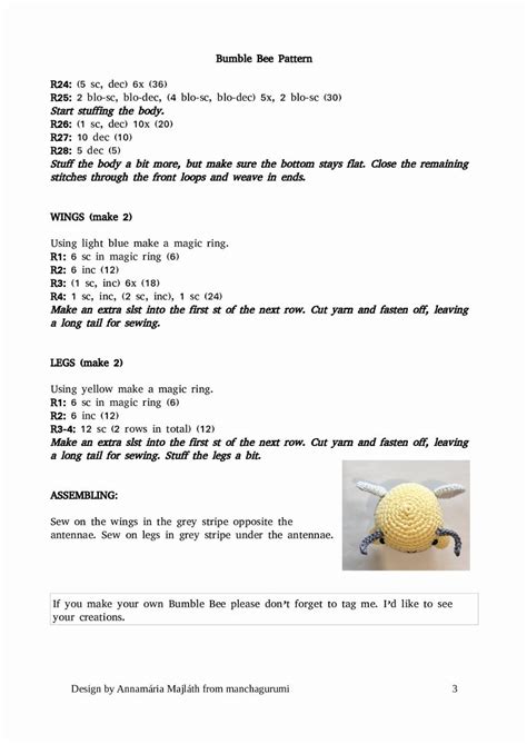 Image result for Bumble Bee Patterns