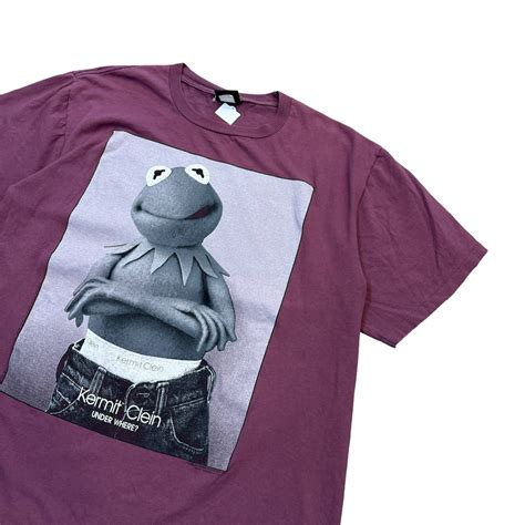 H 90'S CHANGES KERMIT CLEIN PARODY T-SHIRT XLARGE | skrova