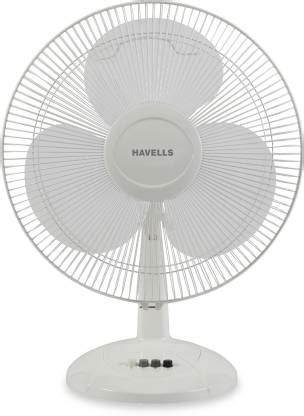 HAVELLS HAVELLS Swing LX 400 mm 3 Blade Table Fan (White, Pack of 1 ...