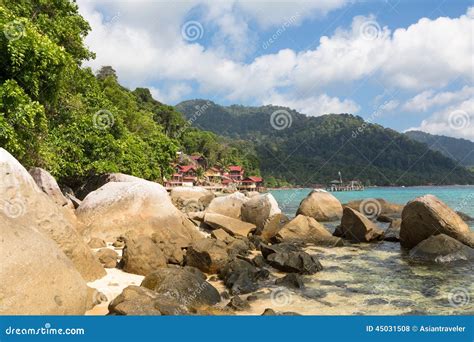 Tioman island in Malaysia stock photo. Image of asia - 45031508