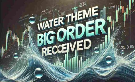 Water Theme Multibagger Small-Cap Stock: Receives 44% of Order in a ...