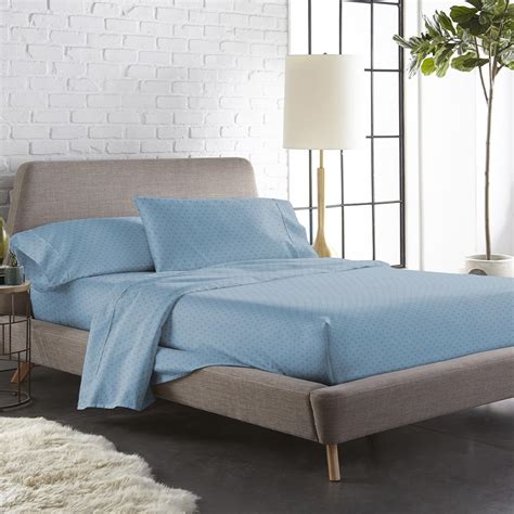 Buy Blue Dahlia 100% Cotton Bedsheet Set Single Size, Premium 300TC-1 ...