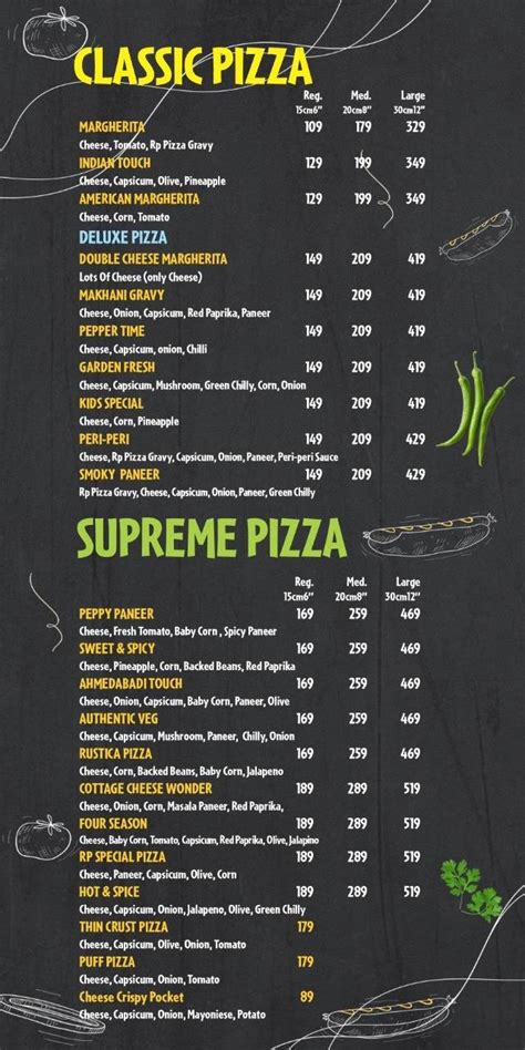 Menu at REAL PAPRIKA VISHALA, Ahmedabad