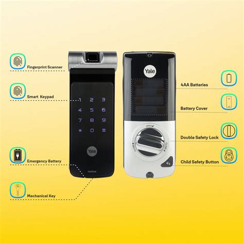 YDD 724A Series, Smart Lock, Deadbolt – Yale India