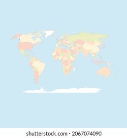 Colorful World Map Vector 的图像结果