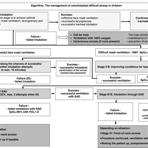 Image result for Difficult Airway Algorithm