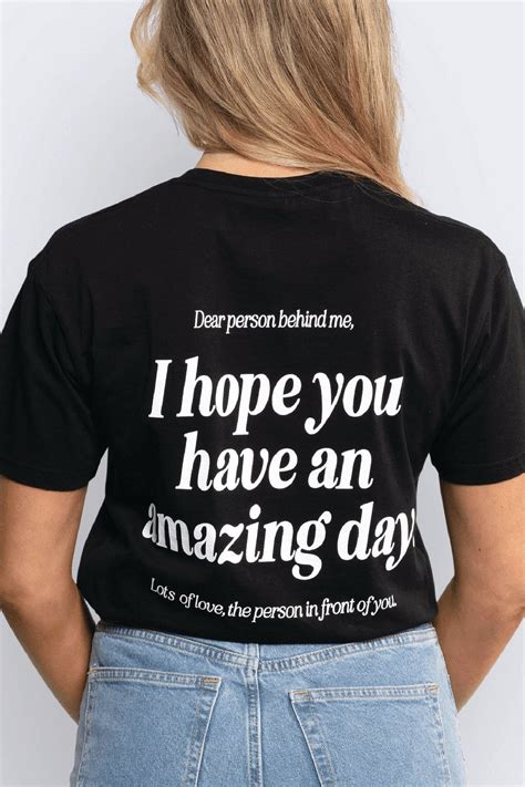 Have An Amazing Day T-Shirt Black | Selfawear®