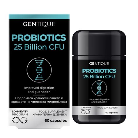 Gentique Дълголетие Пробиотик х60 капсули - Аптеки 36.6