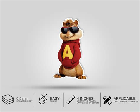 Alvin the Chipmunks theme Mini Magnetic Return Gift Pack – Party ...