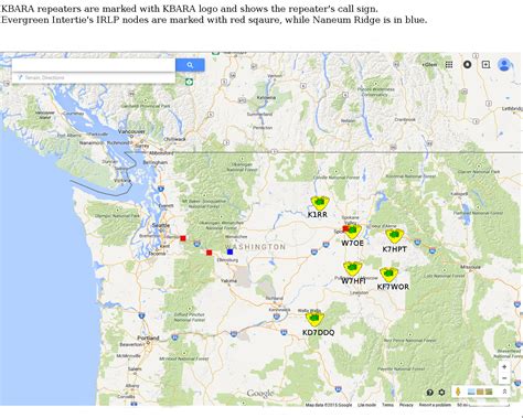 GMRS Repeater Map 的图像结果