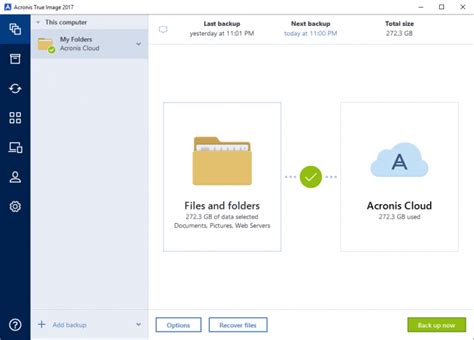 True Image Backup Software 的图像结果