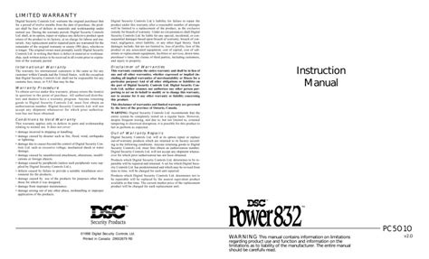 Image result for DSC Power 832 Programming