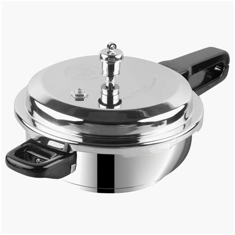 Buy VINOD 2Pc 18/8 Stainless Steel Pressure Cooker and Pan Cooker from ...