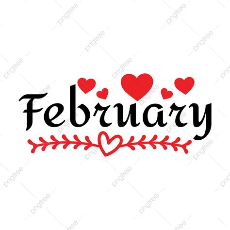 Month Of February Clip Art