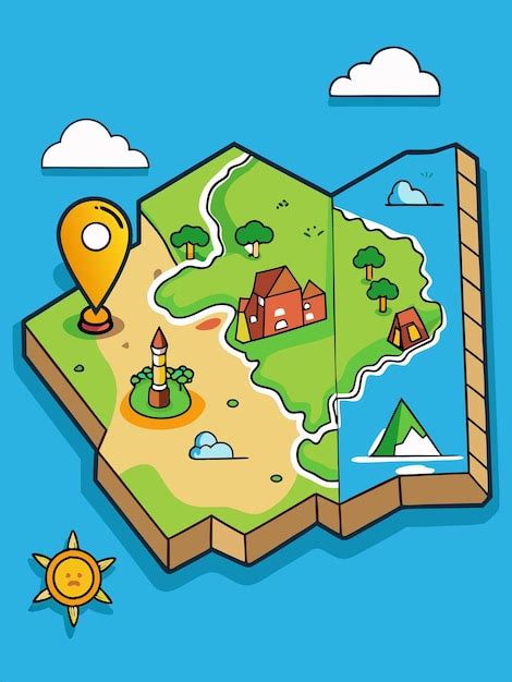 Cartoon Map Home 的图像结果