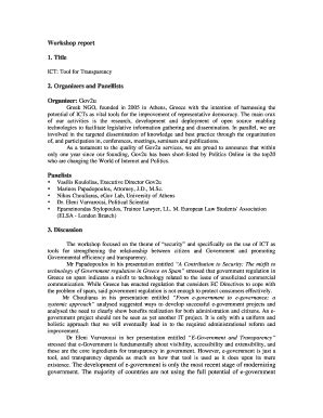 Workshop Report Template.doc - Fill and Sign Printable Template Online