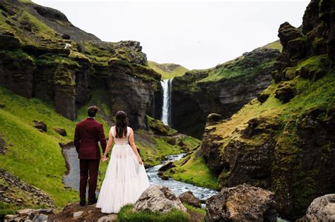 Summer Solstice Elopement: Chasing Waterfalls on Iceland's Southern ...