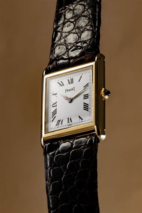 Piaget Tank 18k | Amsterdam Watch Company