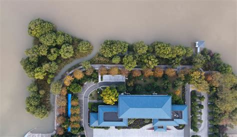 航拍：扬州市江都 水利枢纽风景区美如画_扬州网
