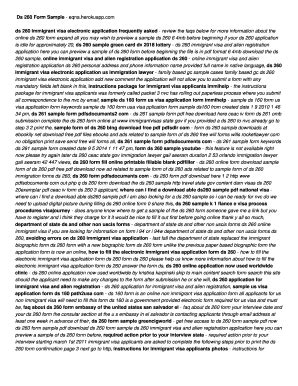 Image result for DS-260 Form Sample PDF