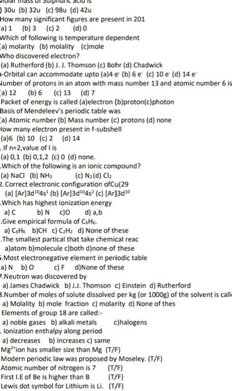 .Most electronegative element in periodic table | Filo