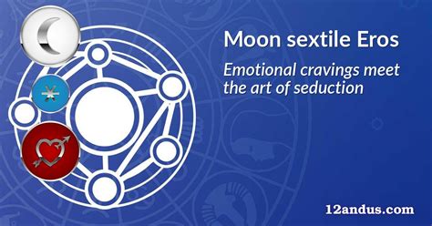 Moon sextile Eros in the birth chart: Emotional cravings meet the art ...