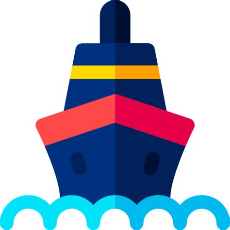 Icône de Navire Basic Rounded Flat | Freepik