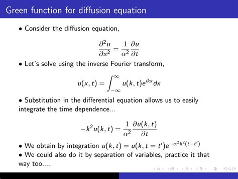 Equation De Diffusion