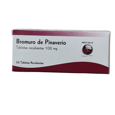 BROMURO DE PINAVERIO ARGUS 100MG X 30 TABS - Farmacia La Buena