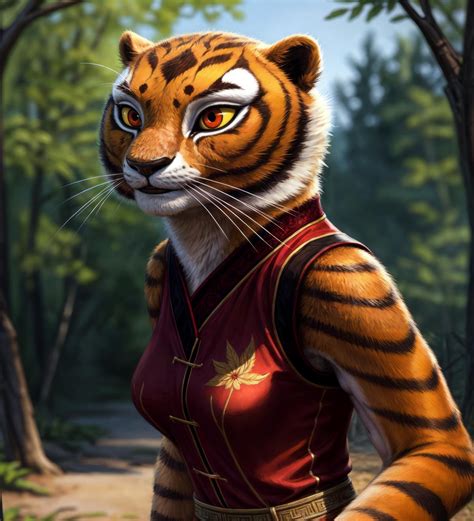 Master Tigress [Kung Fu Panda] - v2.0_realistic | Stable Diffusion LoRA ...