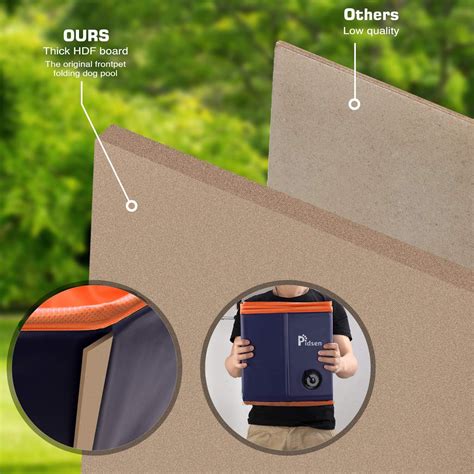 Buy Pidsen Foldable Pet Swimming Pool Portable Dog Pool Kids Pets Dogs ...