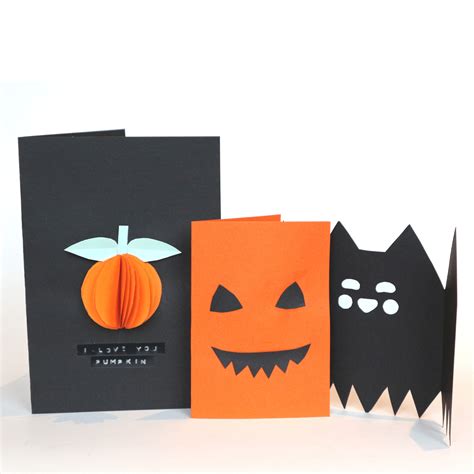 25 Easy DIY Halloween Card Ideas - Lil Tigers Lil Tigers