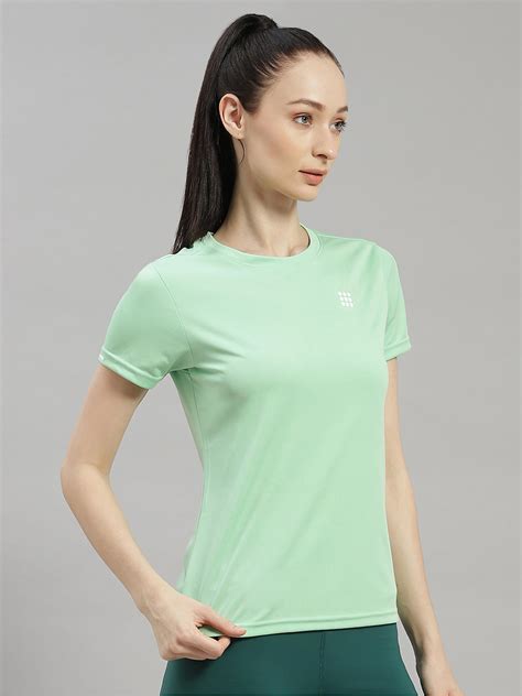 Buy Rock.it Polyester Blend Green Solid Top Online in India - Rock.it ...
