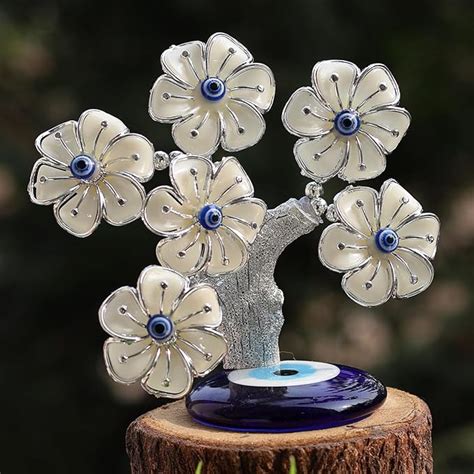 Buy Reiki Crystal Products Evil Eye Tree for Home Decor Vastu Feng Shui ...