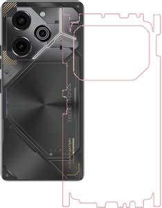 HOBBYTRONICS Back Screen Guard for Tecno Pova 6 Pro 5G, Tecno Pova 6 ...