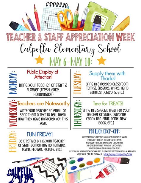 Teacher & Staff Appreciation Week! , 151 Moore St, Ukiah, CA, United ...