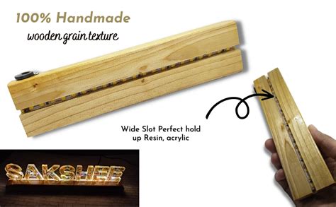 Buy UNIXAA DIY Wooden Stand / Wooden Base / Wooden Grain Texture with ...