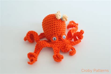 Crochet Octopus Pattern-Free 的图像结果