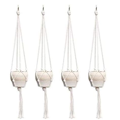 AIVIK Macrame Hanger | Contempory Macrame Hanger Flower Pot Holder for ...