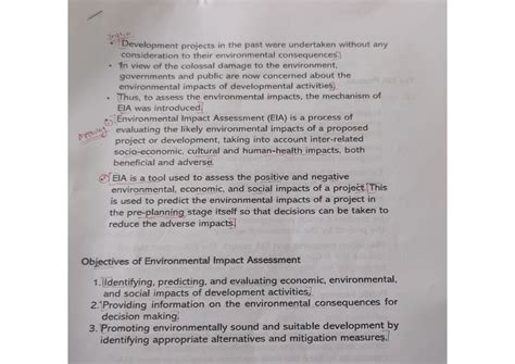 EIA - Sub : Environmental Law Class: T.Y.B.A.LL.B - Bachelors In Law ...